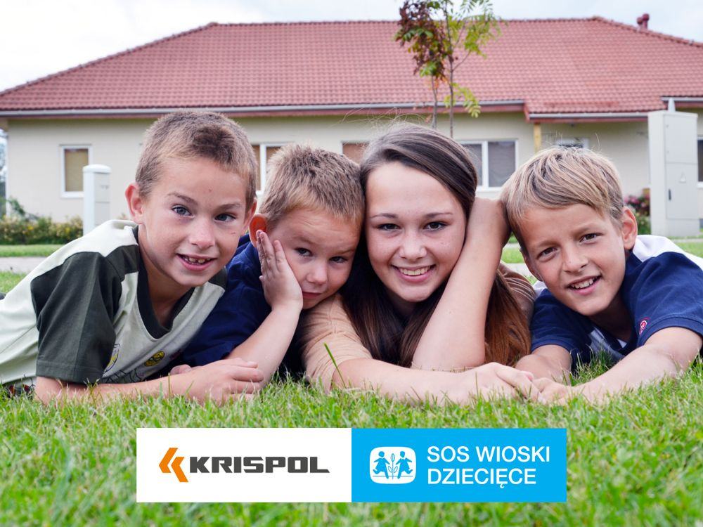 KRISPOL wspiera edukację dzieci z SOS WIOSKI DZIECIĘCE