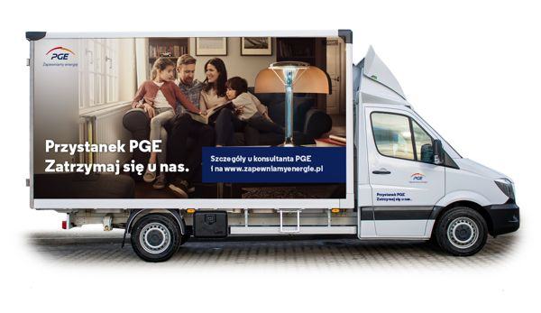 Ruszają mobilne strefy informacyjne "Przystanek PGE"