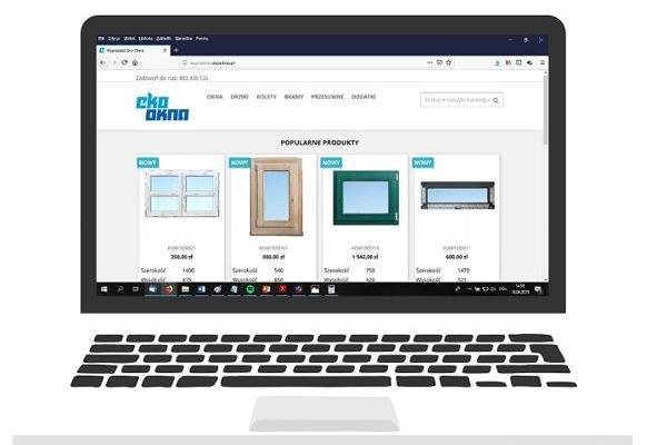 STOLARKA W PIGUŁCE: Sprzedaż okien w internecie?