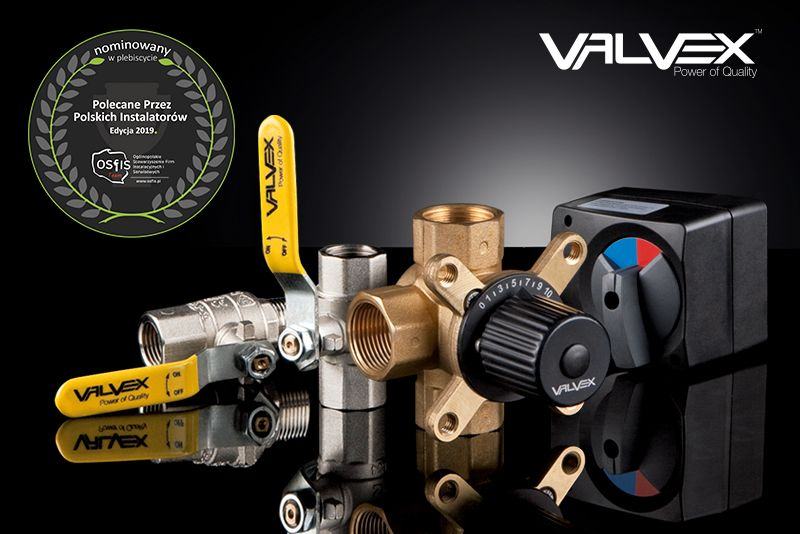 Produkty VALVEX docenione przez polskich instalatorów!