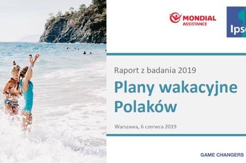 65 proc. Polaków wybiera się w tym roku na wakacje