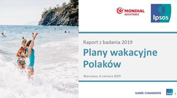 65 proc. Polaków wybiera się w tym roku na wakacje