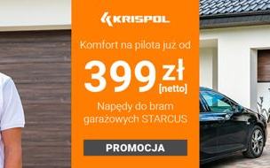 Komfort na pilota. KRISPOL z promocją własnych napędów STARCUS