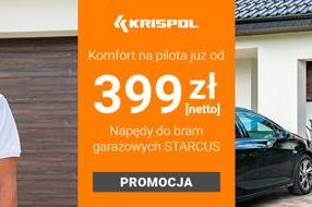 Komfort na pilota. KRISPOL z promocją własnych napędów STARCUS