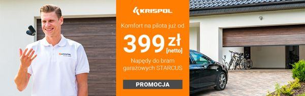 Komfort na pilota. KRISPOL z promocją własnych napędów STARCUS
