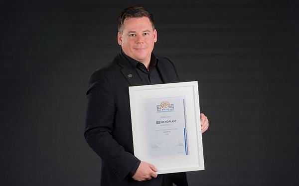 Grupa OKNOPLAST otrzymała w Wiedniu nagrodę za prężny rozwój biznesowy