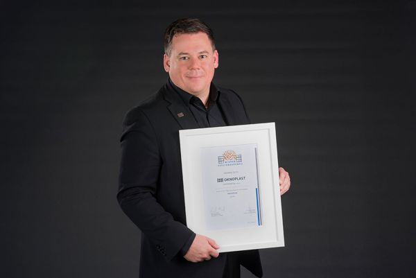 Grupa OKNOPLAST otrzymała w Wiedniu nagrodę za prężny rozwój biznesowy