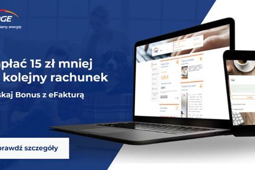 Dodatkowe korzyści od PGE Obrót za wybór eFaktury