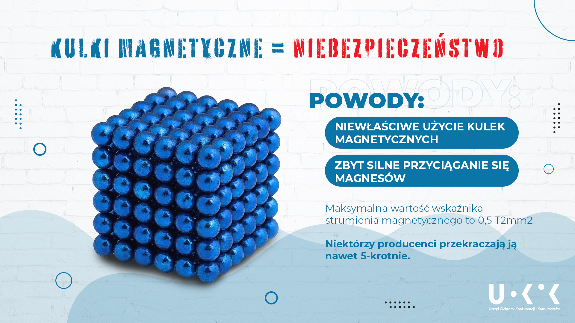 Niebezpieczne zabawki - kulki magnetyczne