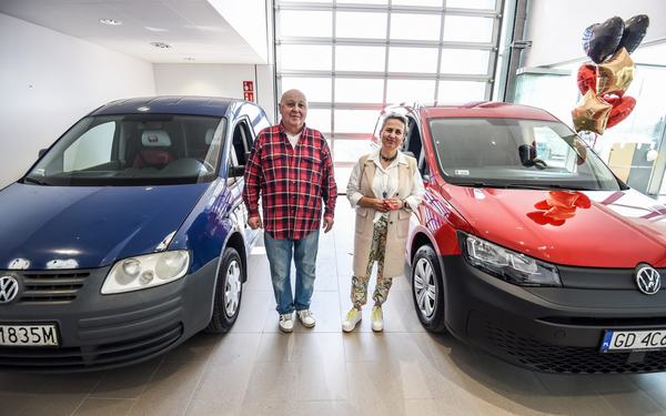 Volkswagen Caddy: milion kilometrów z jednym kierowcą!