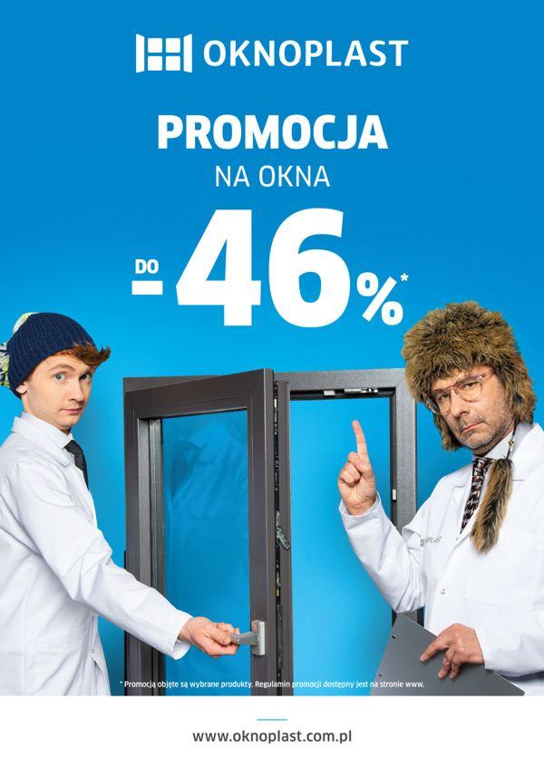 OKNOPLAST uruchamia promocję zimową - wybrane okna można kupić aż do 46% taniej