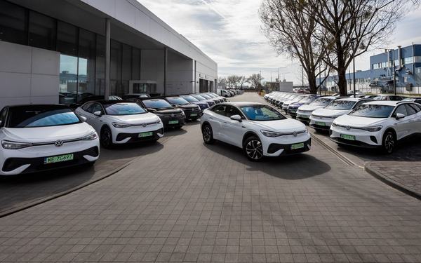 Ponad 190 elektrycznych Volkswagenów ID. trafi do floty firmy AstraZeneca