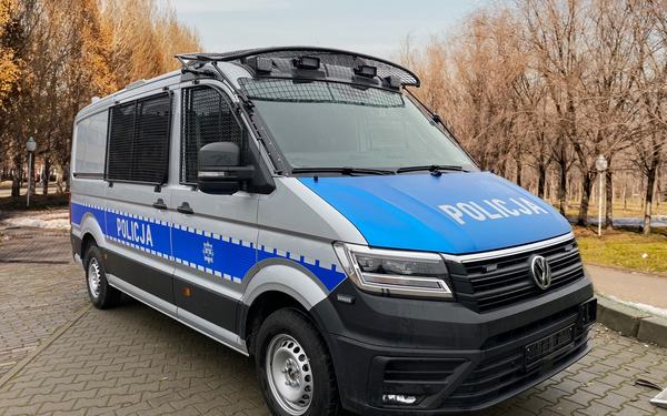 Volkswageny Crafter dla polskiej policji