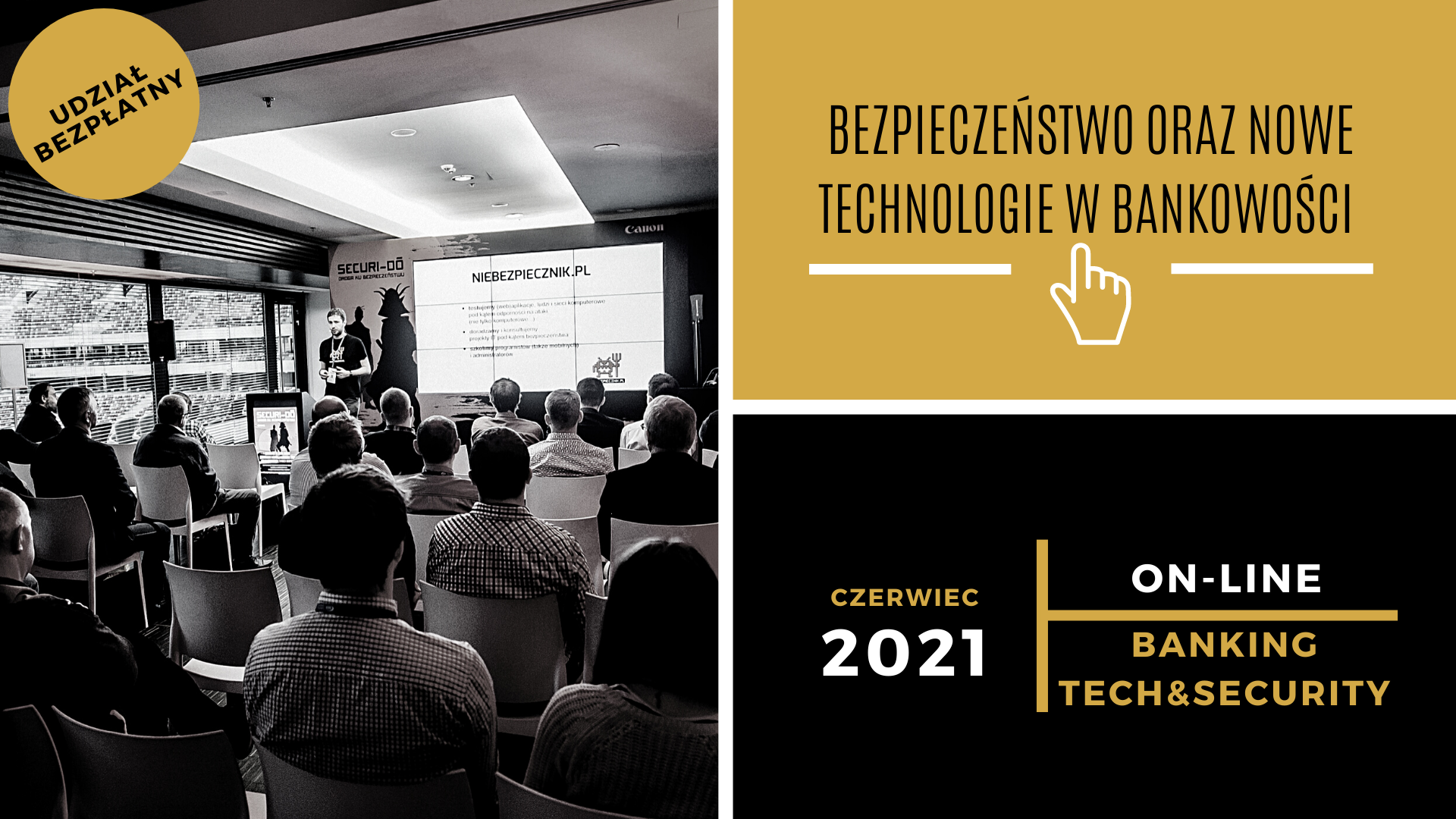 Bezpłatna Konferencja – Banking Tech & Security Bezpieczeństwo i Technologie w Bankowości