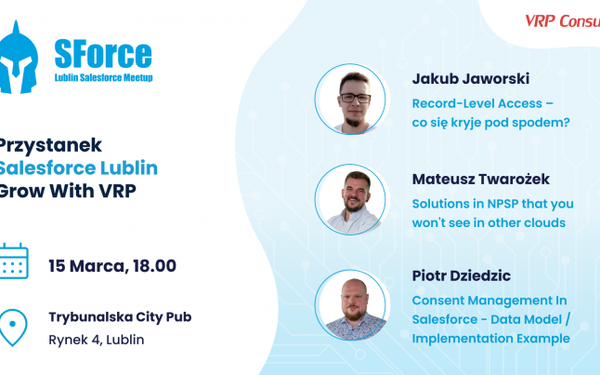 <strong>SForce - Lublin Salesforce Meetup #3</strong>