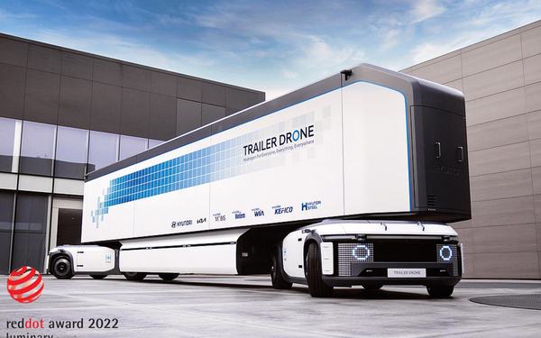 Hyundai Motor zdobywa swoje pierwsze wyróżnienie w kategorii „Luminary” podczas Red Dot Award: Design Concept 2022, za koncepcję Trailer Drone