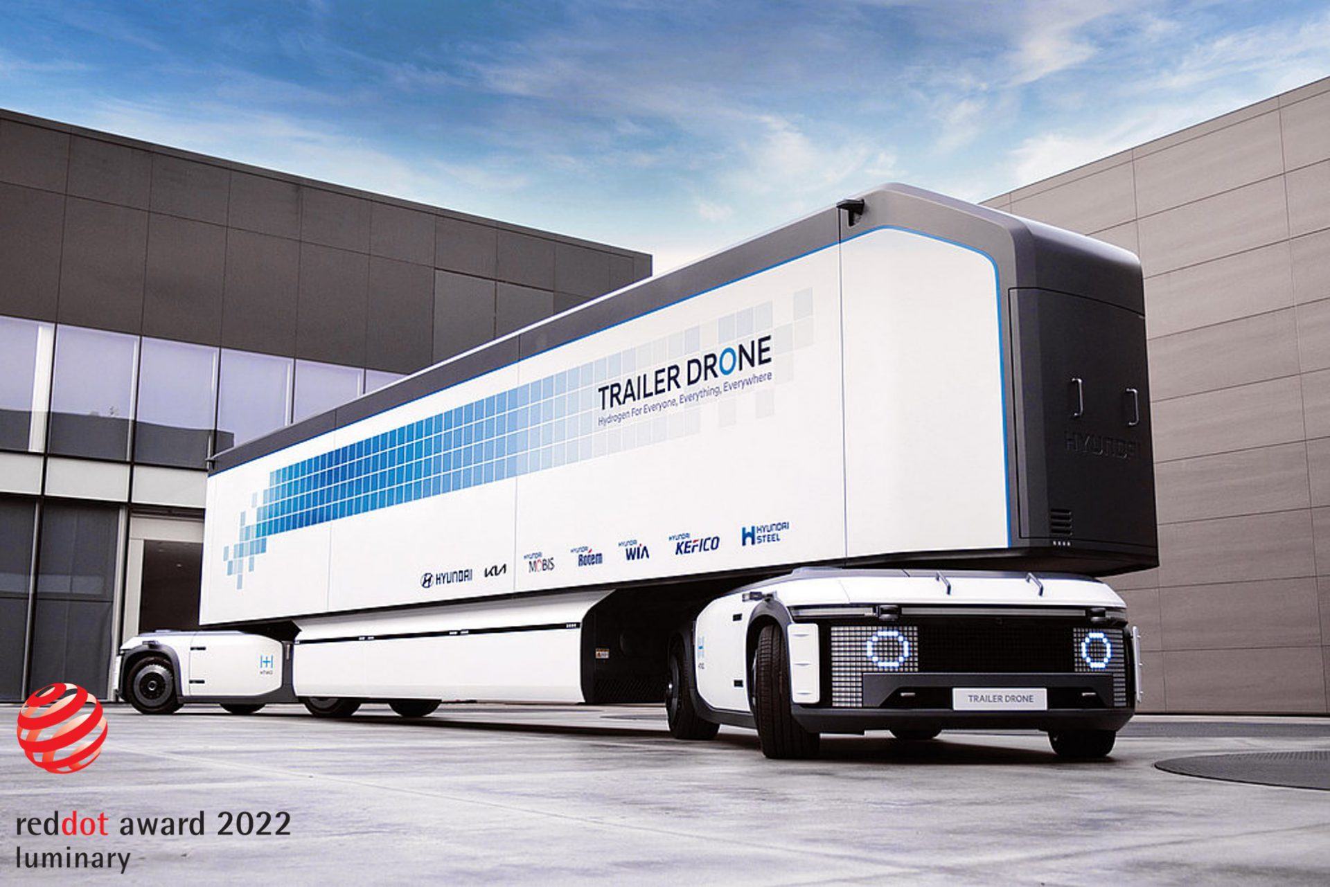 Hyundai Motor zdobywa swoje pierwsze wyróżnienie w kategorii „Luminary” podczas Red Dot Award: Design Concept 2022, za koncepcję Trailer Drone